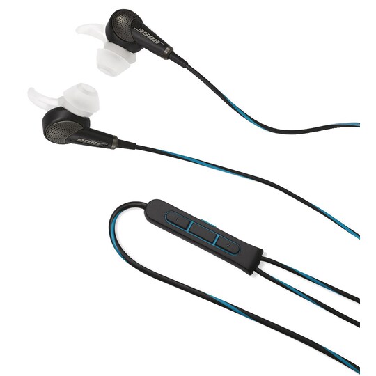 Bose QuietComfort 20 QC20 Hörlurar med mic (svart)