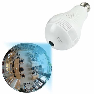 360 Panorama Wifi Kamera - trådlös övervakningskamera