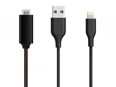 Lightning till HDMI adapter kabel - 2 meter