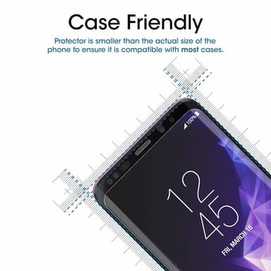 Skärmskydd Samsung Galaxy S9 Plus Härdat glas