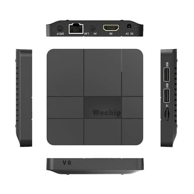 Smart TV-box Android 7.1 UHD 4K 3D Wifi 2GB+16GB