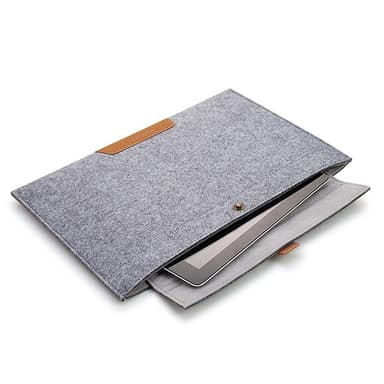 Datorfodral i ullfilt till Macbook Air 13"" grå