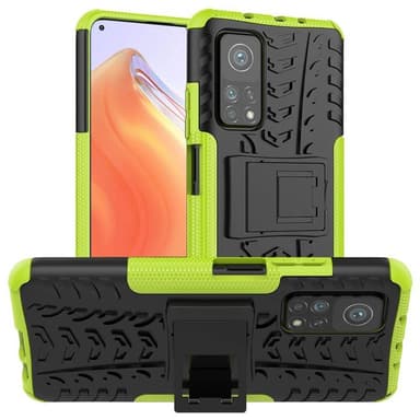 Stöttåligt skal med ställ Xiaomi Mi 10T / 10T Pro  - Grön