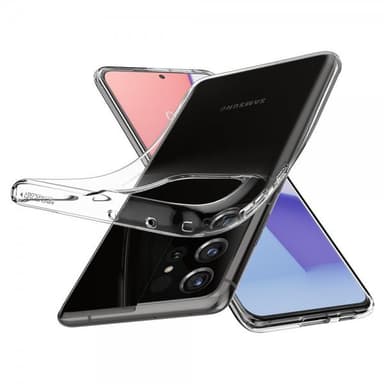 Spigen Samsung Galaxy S21 Ultra Skal Liquid Crystal Crystal Clear