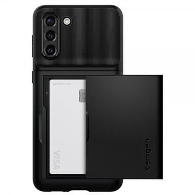 Spigen Samsung Galaxy S21 Skal Slim Armor CS Svart