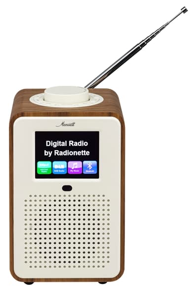 Radionette Menuett radio RMEMVDIWO16E (trä)