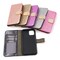 Glitter design Plånboksfodral till iPhone 12 Mini - Roséguld