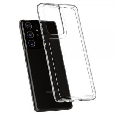 Spigen Samsung Galaxy S21 Ultra Skal Ultra Hybrid Crystal Clear