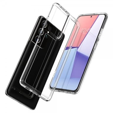 Spigen Samsung Galaxy S21 Ultra Skal Ultra Hybrid Crystal Clear