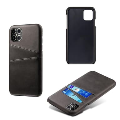 KSQ iPhone 12 Pro Max Skal med kortplats - Svart