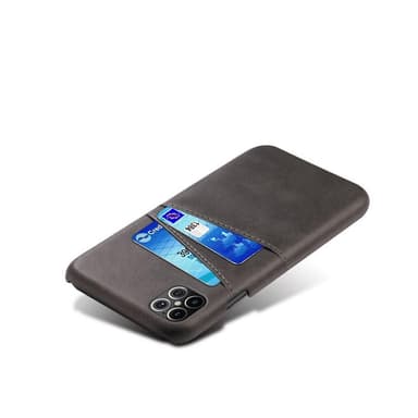KSQ iPhone 12 Pro Max Skal med kortplats - Svart
