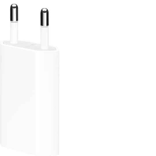 Apple 5W USB väggadapter (vit)