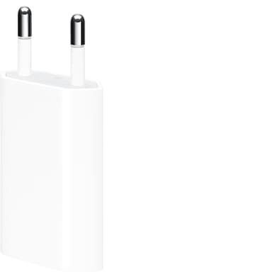Apple 5W USB väggadapter (vit)