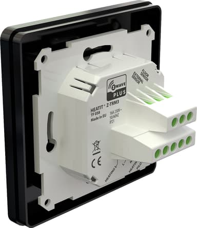 HeatIt Z-TRM3 termostat (svart)