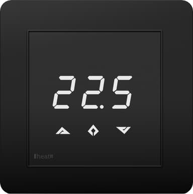 HeatIt Z-TRM3 termostat (svart)