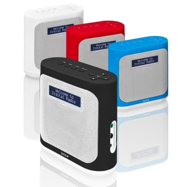 Juice Mini Bärbar Radio SJUMWH14E (vit)