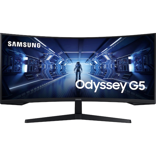 Samsung G5 Odyssey C34G55 34" välvd bildskärm för gaming