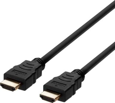 Deltaco 8K HDMI 2.1-kabel (2 m, svart)
