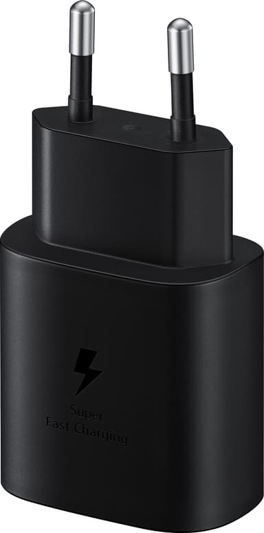 Samsung 25W USB-C Fast Charging väggladdare (svart)