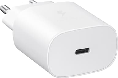Samsung 25W USB-C Fast Charging väggladdare (vit)