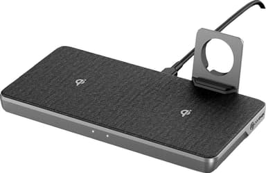 ALOGIC Ultra Power 3-i-1 trådlös laddningsdocka (rymdgrå)