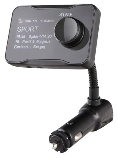 Tiny Audio C7 FM/DAB+ biladapter