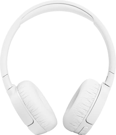 JBL Tune 660NC trådlösa on-ear hörlurar (vit)
