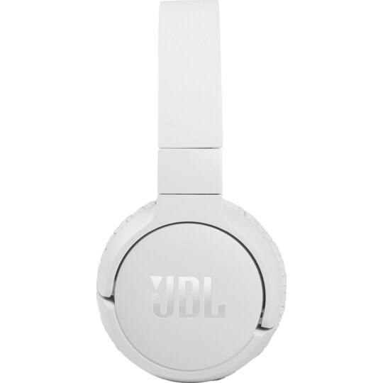 JBL Tune 660NC trådlösa on-ear hörlurar (vit)