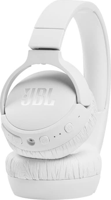 JBL Tune 660NC trådlösa on-ear hörlurar (vit)