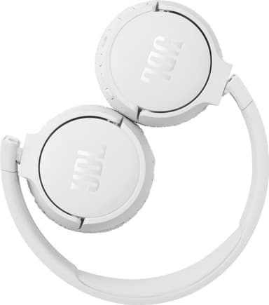 JBL Tune 660NC trådlösa on-ear hörlurar (vit)