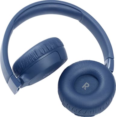 JBL Tune 660NC trådlösa on-ear hörlurar (blå)