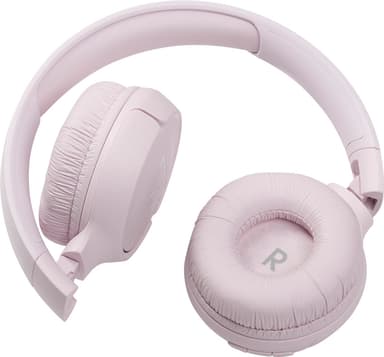 JBL Tune 510BT trådlösa on-ear hörlurar (rosa)