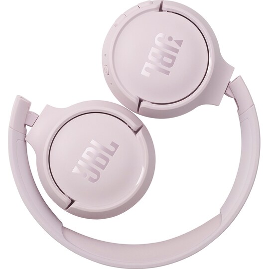 JBL Tune 510BT trådlösa on-ear hörlurar (rosa)