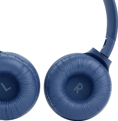 JBL Tune 510BT trådlösa on-ear hörlurar (blå)