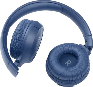 JBL Tune 510BT trådlösa on-ear hörlurar (blå)