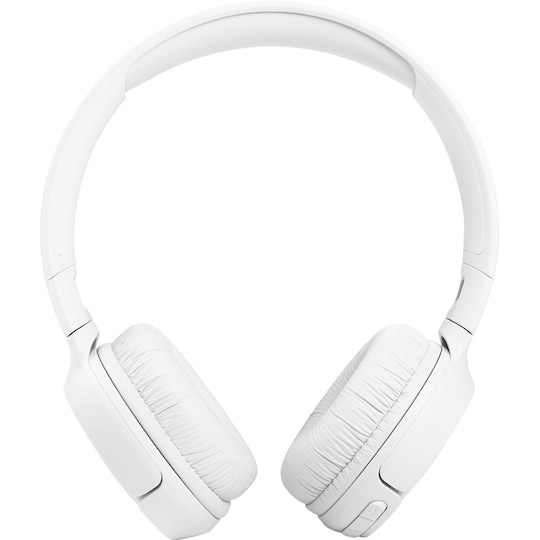 JBL Tune 510BT trådlösa on-ear hörlurar (vit)