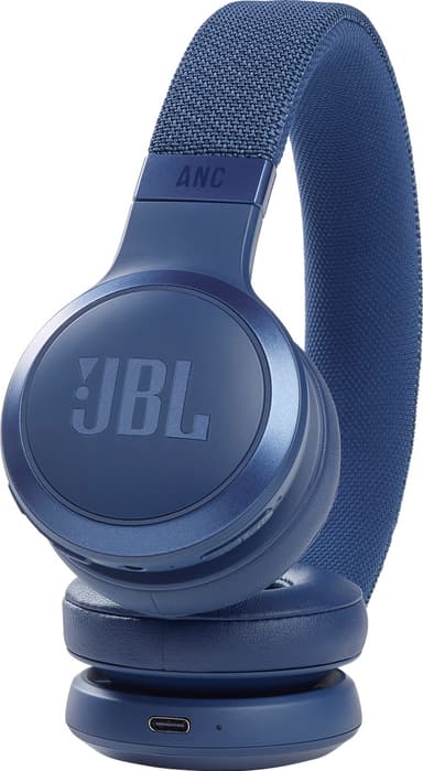 JBL LIVE 460NC trådlösa on-ear hörlurar (blå)
