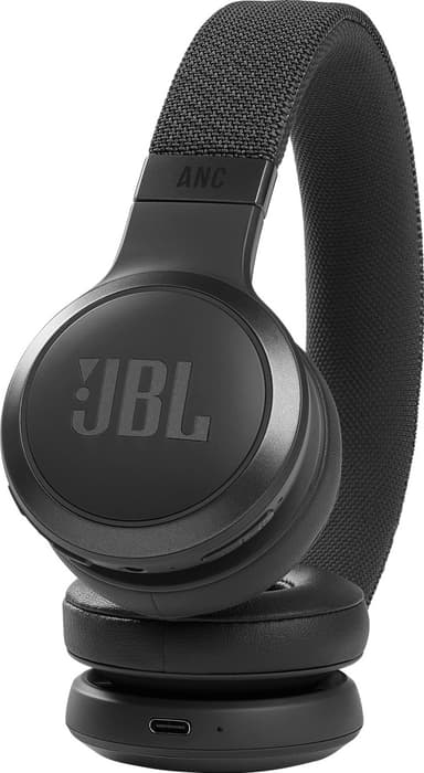 JBL LIVE 460NC trådlösa on-ear hörlurar (svart)