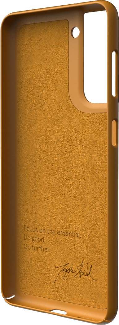 Nudient Samsung Galaxy S21 Plus fodral (saffron yellow)