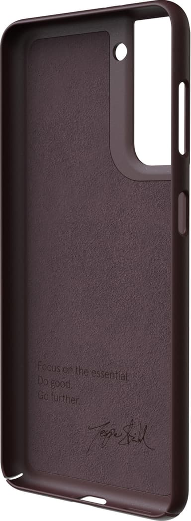 Nudient Samsung Galaxy S21 Plus fodral (sangria red)