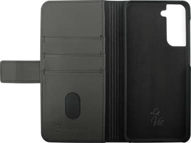 La Vie Samsung Galaxy S21 Plus plånboksfodral (svart)