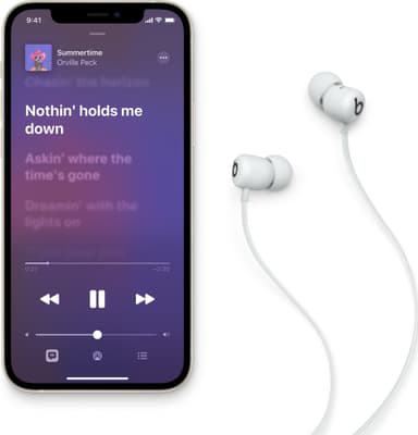 Beats Flex trådlösa in-ear hörlurar (rökgrå)