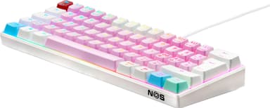 NOS C-450 Mini PRO RGB gaming tangentbord (cotton candy)