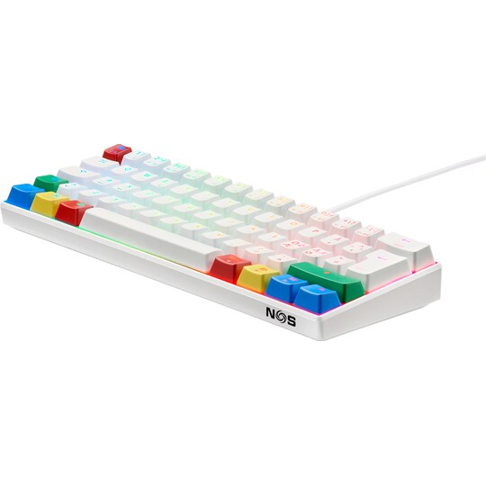 NOS C-450 Mini PRO RGB tangentbord (RGBY)