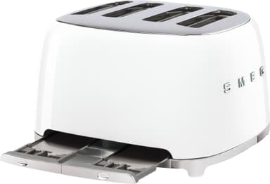 Smeg 50’s Style brödrost TSF03WHEU (vit)
