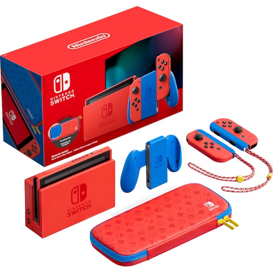 Nintendo Switch Mario Red & Blue Edition spelkonsol