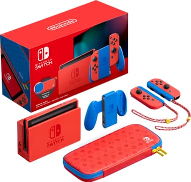 Nintendo Switch Mario Red & Blue Edition spelkonsol