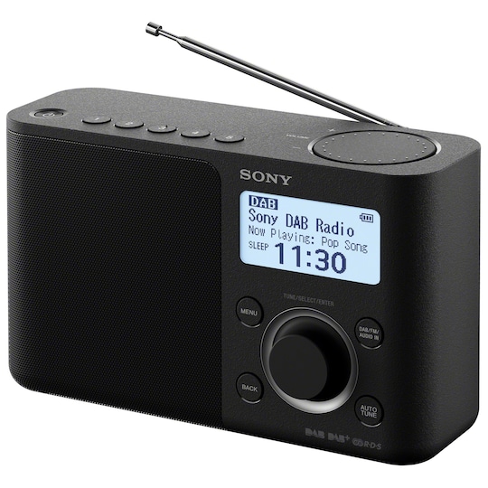 Sony DAB+/FM-radio XDR-S61 (svart)