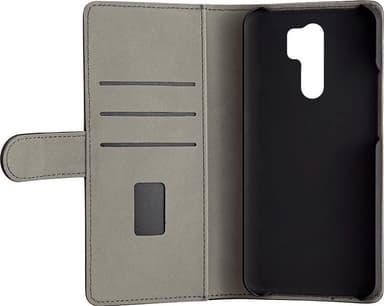 Gear Xiaomi Redmi 9 plånboksfodral (svart)