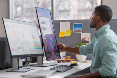 HP EliteDisplay E27q G4 27" bildskärm (svart)